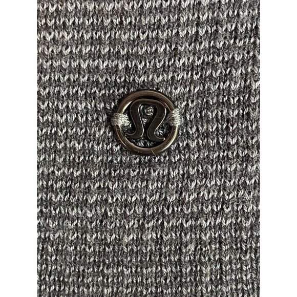 Lululemon Reflection Heather Gray Open Cardigan Wrap High Low Hem Women's Size 2 - Picture 4 of 9